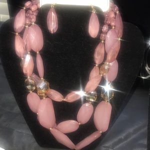 2 pc necklace & earring set